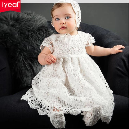 New 1 Year Birthday Baby Girl Dresses For Infant Princess Lace Christening Gown Newborn Toddler Bebes Clothes