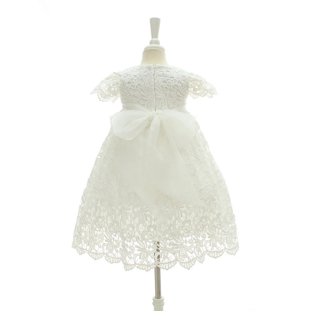 New 1 Year Birthday Baby Girl Dresses For Infant Princess Lace Christening Gown Newborn Toddler Bebes Clothes