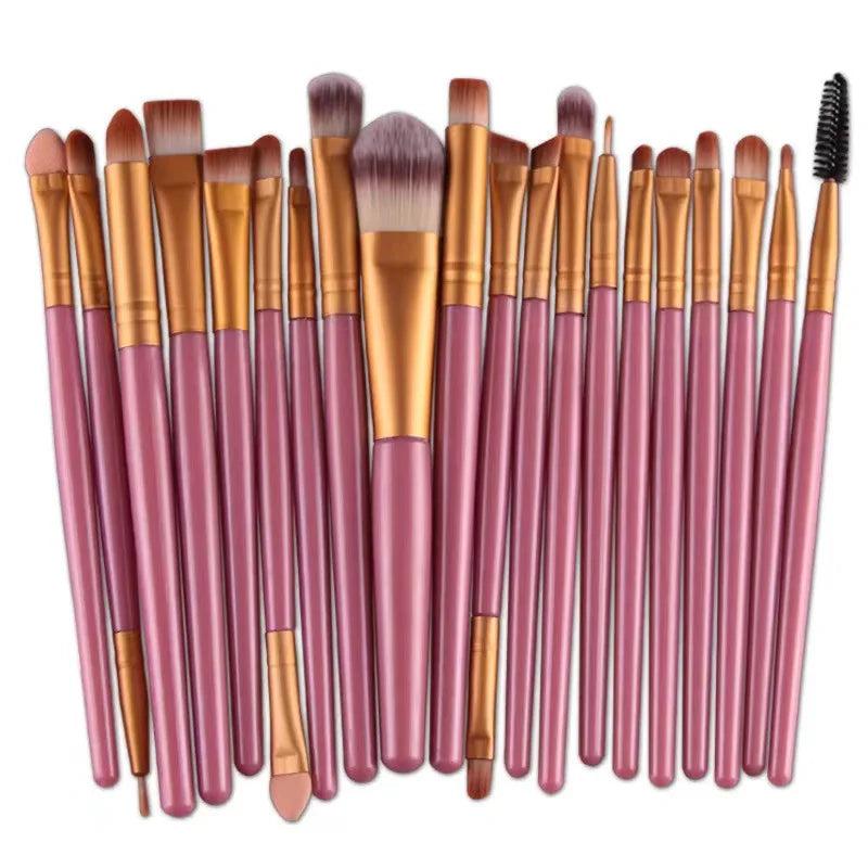 20pcs Complete eyeshadow Brushes: Perfect Beauty Tool