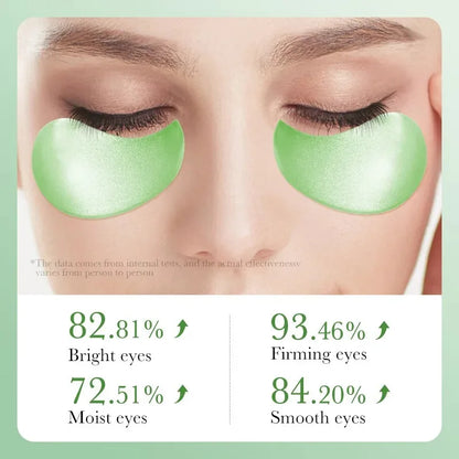 60pcs Aloe Vera Collagen Eye Mask: Does wonders for under eye skin