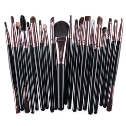 20pcs Complete eyeshadow Brushes: Perfect Beauty Tool