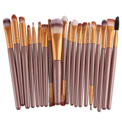 20pcs Complete eyeshadow Brushes: Perfect Beauty Tool