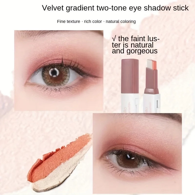 Two Color Natural Gradient Eye Shadow Stick