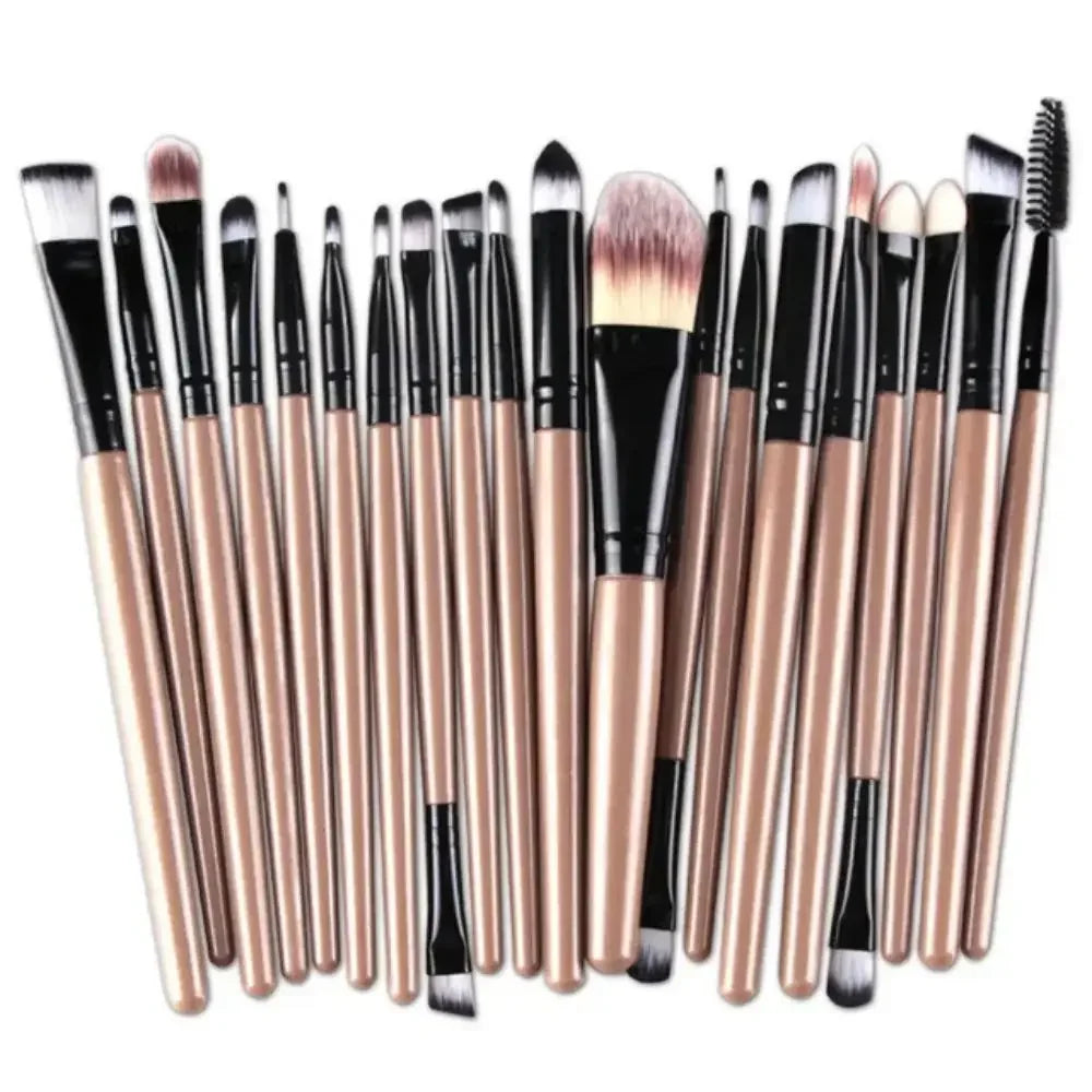 20pcs Complete eyeshadow Brushes: Perfect Beauty Tool