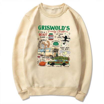 Griswold Christmas Family Sweatshirt Xmas Family Sweater Christmas Tree Farm Shirt National Lampoon's Christmas Vacation Tops