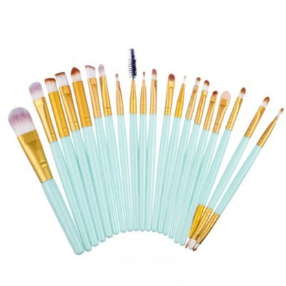 20pcs Complete eyeshadow Brushes: Perfect Beauty Tool