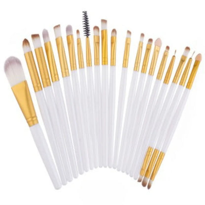 20pcs Complete eyeshadow Brushes: Perfect Beauty Tool